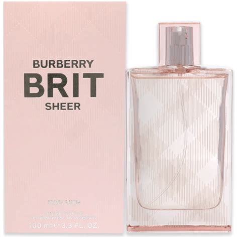 burberry brit sheer women's 3.4-ounce eau de toilette spray|Burberry Brit sheer 2007.